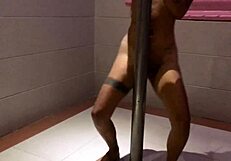 wild lesbian girls trib and share dildo clit to clit in hotel till squirting orgasm