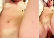 Intense restaurant romance from pickup to hotel room creampie.