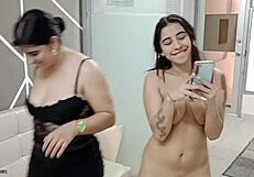 intense lesbian pussy licking and orgasm compilation in spanish porno