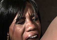 Black milf Sydnee Capri rocks fishnet for deep banging