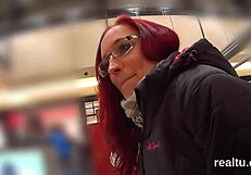 gorgeous czech kitten gets teased in the mall and pounded in pov