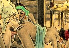 Curious about vintage erotic sketches from the past?
