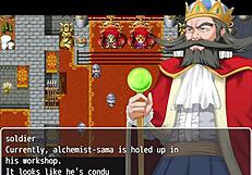 Blonde Shemale Faces Mountain Thief Leader in Epic Showdown