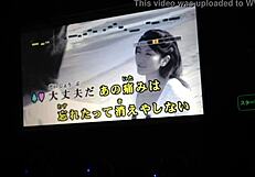 i'm just loving this japanese karaoke vibe with the guys. it's the best spot online!