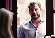 blonde forced to fuck guy exposed