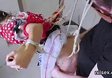 Sexy Nympho Taken In Butthole!