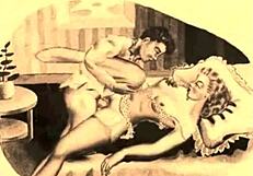 Curious about vintage erotic sketches from the past?