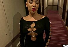 A Super Hot Italian Girl Just Met Gets Fucked And Squirts Everywhere In Anal!