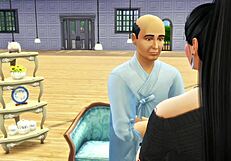 Telugu wife dates senior construction worker in cute outfit episode 6