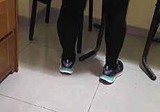 i hired a maid who showed up in see-through leggings and thong