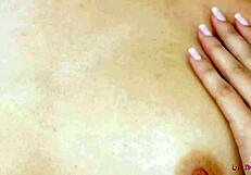 Enchanting Brunette MILF Beauty Shows Sexy Body To Father In Law During Massage