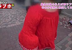 Asian wife gives blowjob and gets creampie in amateur scene