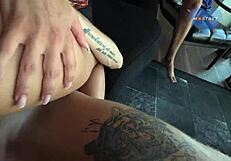 रूसी रंडी की रसीली चूत में डबल चुदाई का मजा