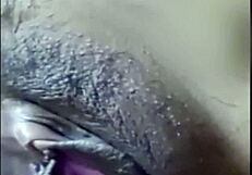 Filipina Girlfriend Gets Wet During Call Video Sex on App.