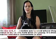 Mistress Anna Unpacks Xspacecup Masturbator And Milks Slave