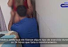 Casada Taking Loads of Cum Leaking from Her Pussy After Wedding Night