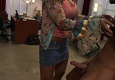 Kristina Cross lapdances and gets fucked by Kris Slater at the pool.