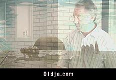 sweet redhead teen sucking old cock at pool 😍