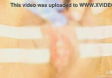 clitoral suction brings bound pussy to orgasm