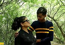 Indian Desi Beautiful Bhabhi Rough Outdoor Doggystyle Sex