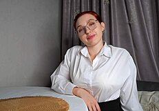 Did you fuck that bold teacher and cum on her glasses?