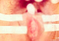 clitoral suction brings bound pussy to orgasm