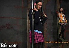 Domina Feels Intense Sadomasochistic Pleasure In Bondage Contest