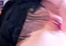 i masturbated using his cum on my pussy