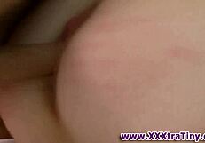 Small Tits Teen Feels Intense Pleasure Fucking and Sucking Big Cock