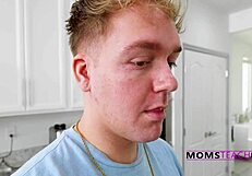 Stepmoms bounce and blow to fix my low in hd!