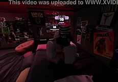 Since her parents left, we went at it hard.