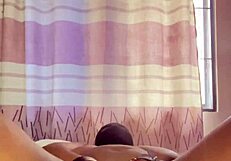 Curvy Ebony's Huge Ass Fingering and Squirting Pleasure Solo