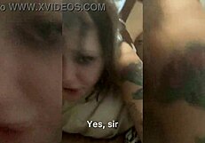 White Punk Girl Dominated By Black Master Moans BLM