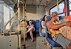 married woman flirts with a stranger on the bus and ends up banging him hard. wanna know how it happened?