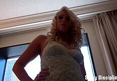 we're going to dress you up like a sissy bitch in panties for bdsm femdom fun!