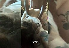 White Punk Girl Dominated By Black Master Moans BLM