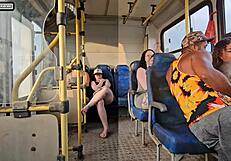 married woman flirts with a stranger on the bus and ends up banging him hard. wanna know how it happened?