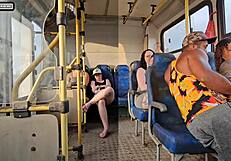 married woman flirts with a stranger on the bus and ends up banging him hard. wanna know how it happened?