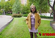 i'm lady medusa getting my ass pierced by a black cock