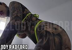 slutty melody radford teases with twerking and bold moves