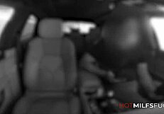 Hot milfs like busty Ainsley Adams take a hard cock in the car. She ends with a messy facial!