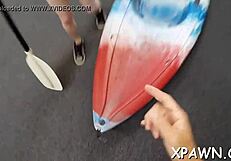 fine booty amateur gets filled with cock in hardcore fucking