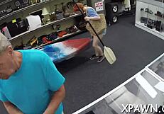 fine booty amateur gets filled with cock in hardcore fucking