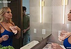 कंट्रोलिंग स्टेफनी लव ने ब्रेज़र्स स्पैंकिंग सीन में डोमिनेट किया