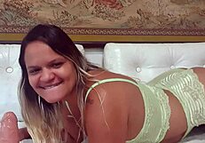 पाटी सिंगर ज़ैंडी के लिए पर्सनल वीडियो में बड़ी लैटिना गांड