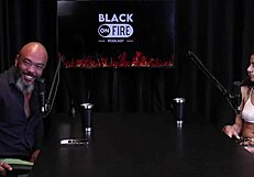 Beautiful Brunette Bibi Hourani Submissively Gives Ass in Public Group Scene