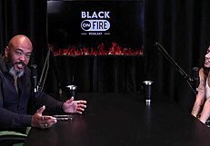 Beautiful Brunette Bibi Hourani Submissively Gives Ass in Public Group Scene