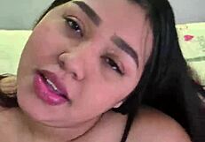 Oh My God, Fucking My Stepson's Teacher, And She's A Hot Mexican Brunette!