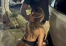 Casada gives to negro bbc after party.