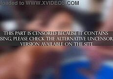 हॉर्नी ब्राजीलियन बियांका दांतास ने जंगली गुदा में 4 बड़े लंड लिए